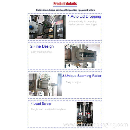 Auto nitrogen flushing machine for coffee powder